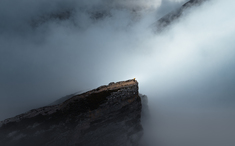 《大雾中的喜马拉雅大断崖》